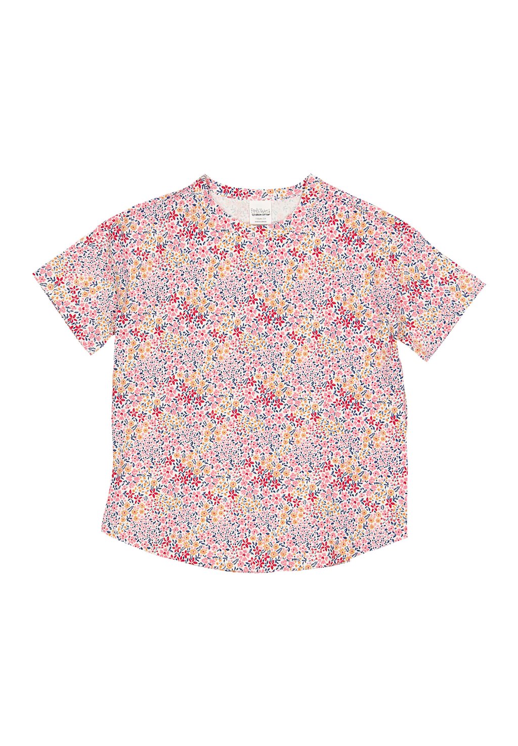 

Футболка с принтом Fred's World by Green Cotton, цвет Tangerine