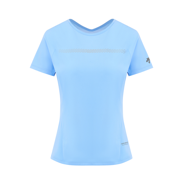 

Женская футболка для бега серии Running DESCENTE, Sb-Open Air