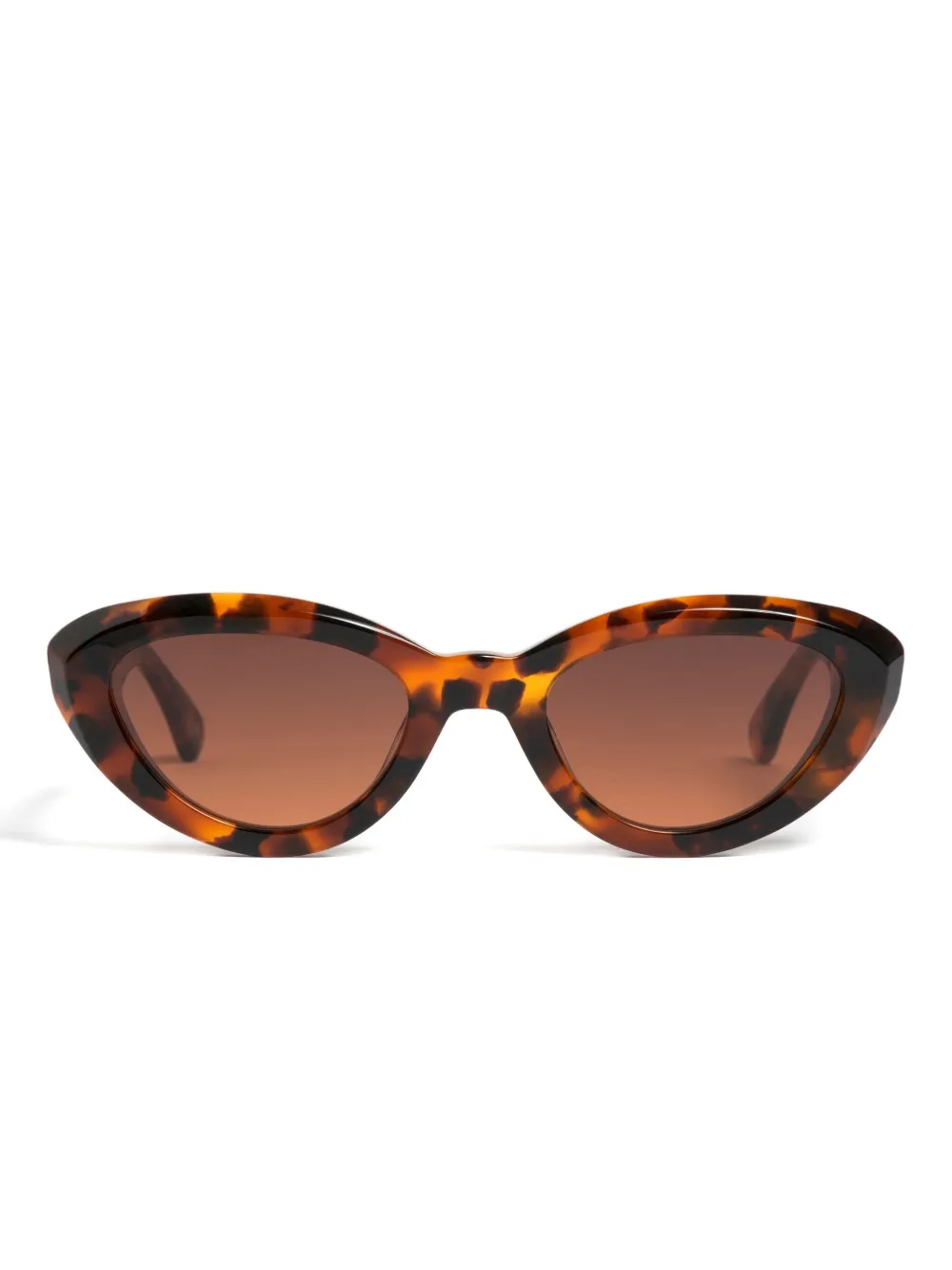 

Солнцезащитные очки в форме "кошачий глаз" Peter & May Walk, коричневый