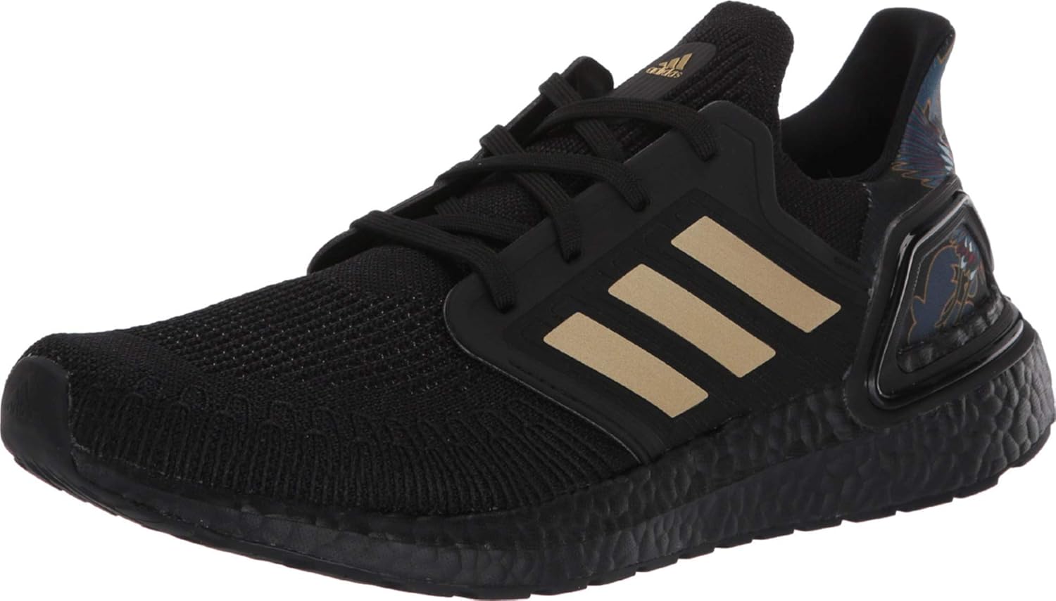

Мужские кроссовки Adidas Ultraboost 20, черный/золотой