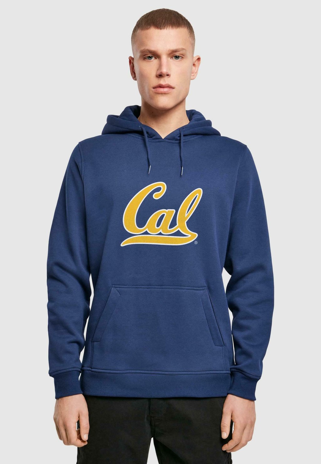 

Толстовка CAL LOGO con cappuccio Merchcode, светло-голубой