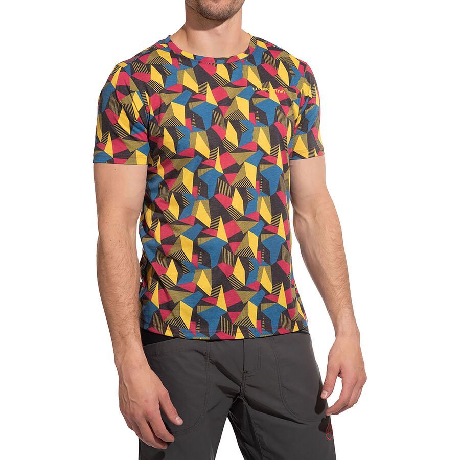 

Футболка La Sportiva Dimension La Sportiva, Cerise/Yellow