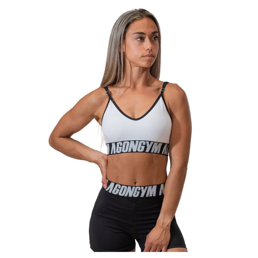 

Спортивный топ Agongym Pro High Support, белый