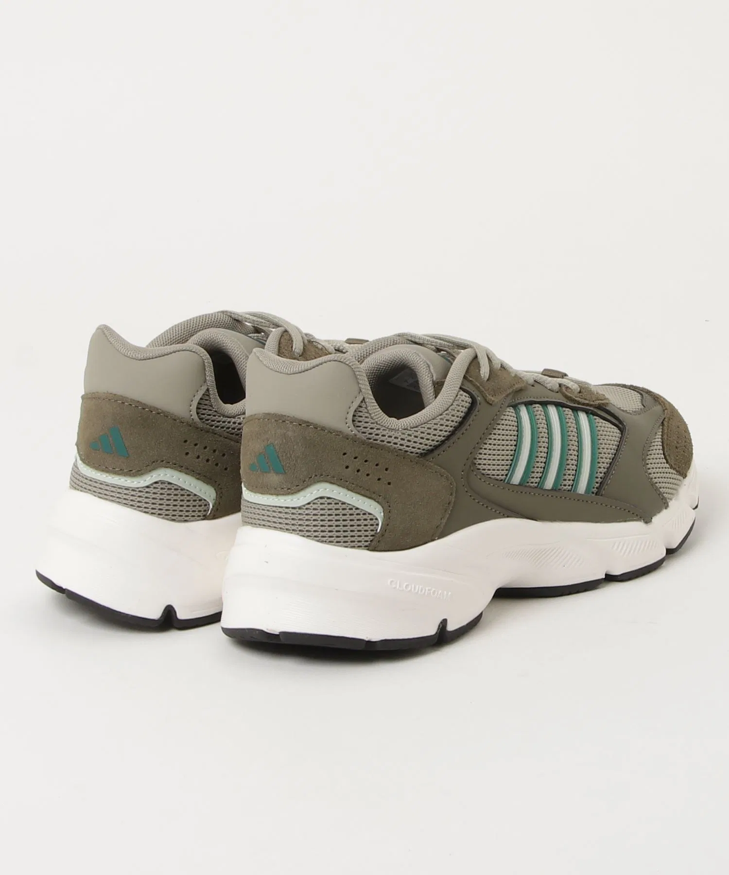 Мужские кроссовки adidas CRAZYCHAOS 2000 оливковые — фото 2