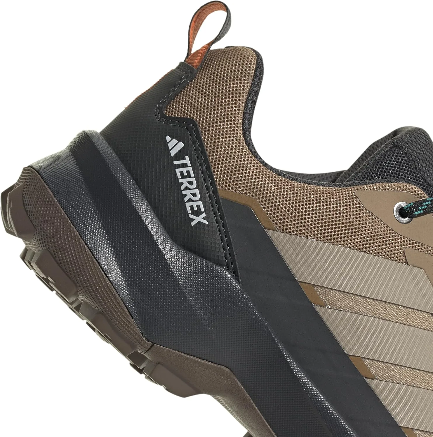 Кроссовки Adidas Terrex Skychaser AX5 GTX BLACAR/Owhite/WONALU, белый/оранжевый — фото 4
