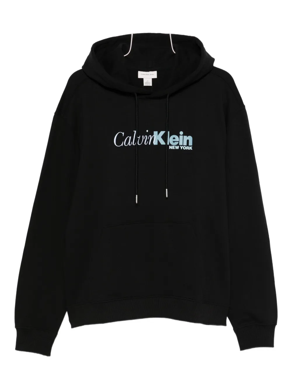 

Худи с принтом-логотипом Calvin Klein, черный