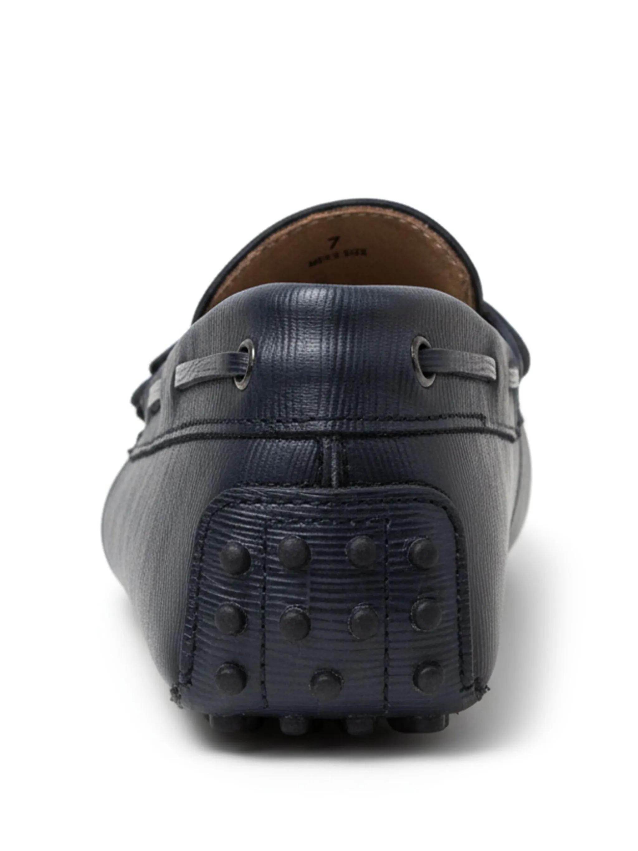 Туфли-лодочки Gommini на шнуровке Tod'S, синий — фото 3
