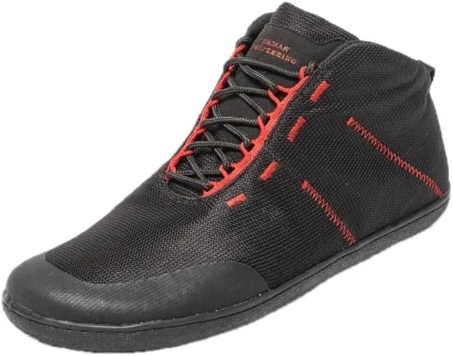 Кроссовки T1 Allrounder 6 Barefoot Shoes, черно-красные, унисекс Sole Runner — фото 3