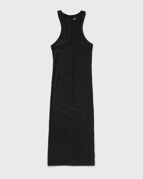 

Платье Nike Wmns Chill Knit Ribbed Midi Dress, черный