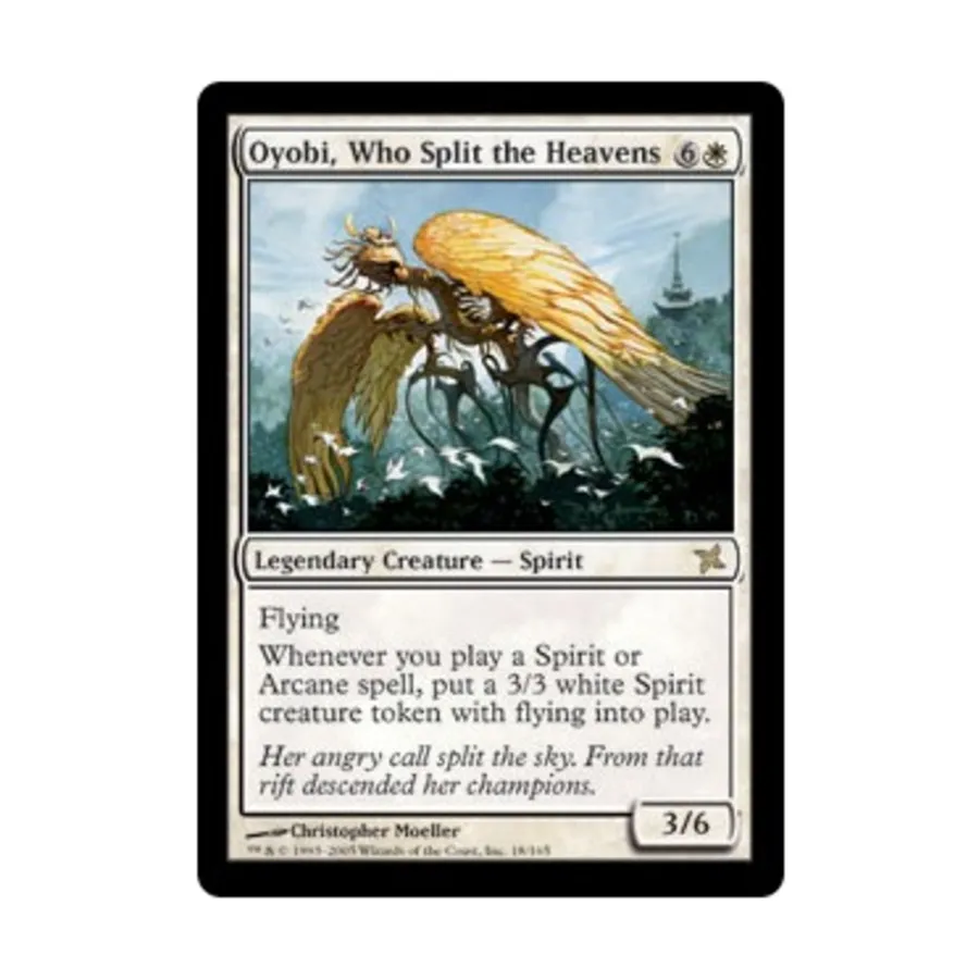 

CCG Ойоби, расколовший небеса (клавиша R), MTG - Betrayers of Kamigawa