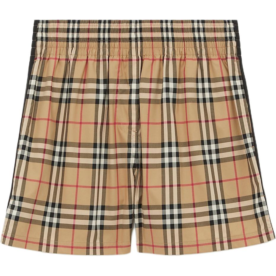 

Шорты хлопковые в клетку Vintage Check Burberry, бежевый