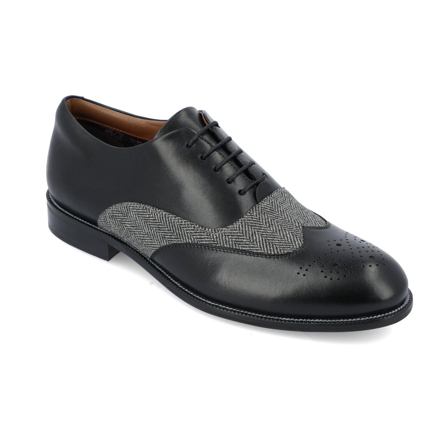 

Thomas & Vine Denzell Wingtip Oxford, черный