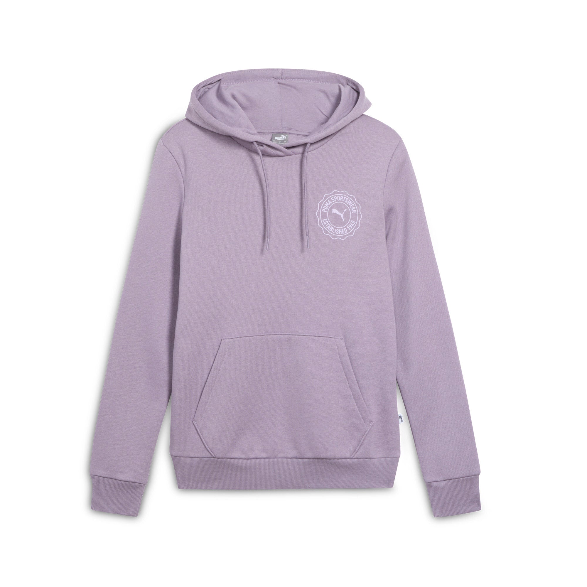 

Женская толстовка с капюшоном PUMA Emblem, цвет pale plum
