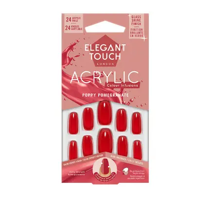 Акриловые краски Colour Acrylics: Мак и Гранат Elegant Touch