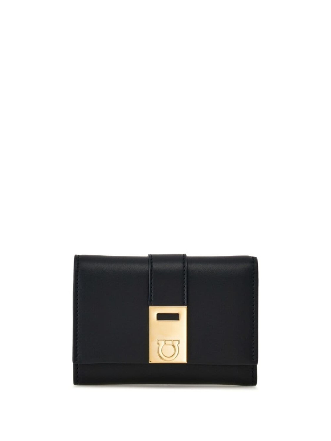 

Ferragamo кошелек Hug в двух тонах, черный