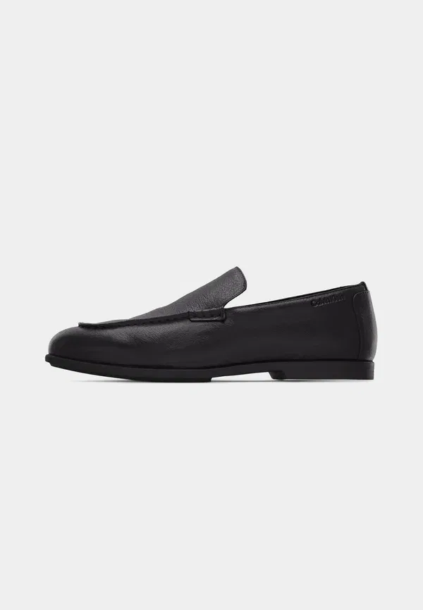 Лоферы Calvin Klein Low prof loafer slip ons, тройной черный — фото 2
