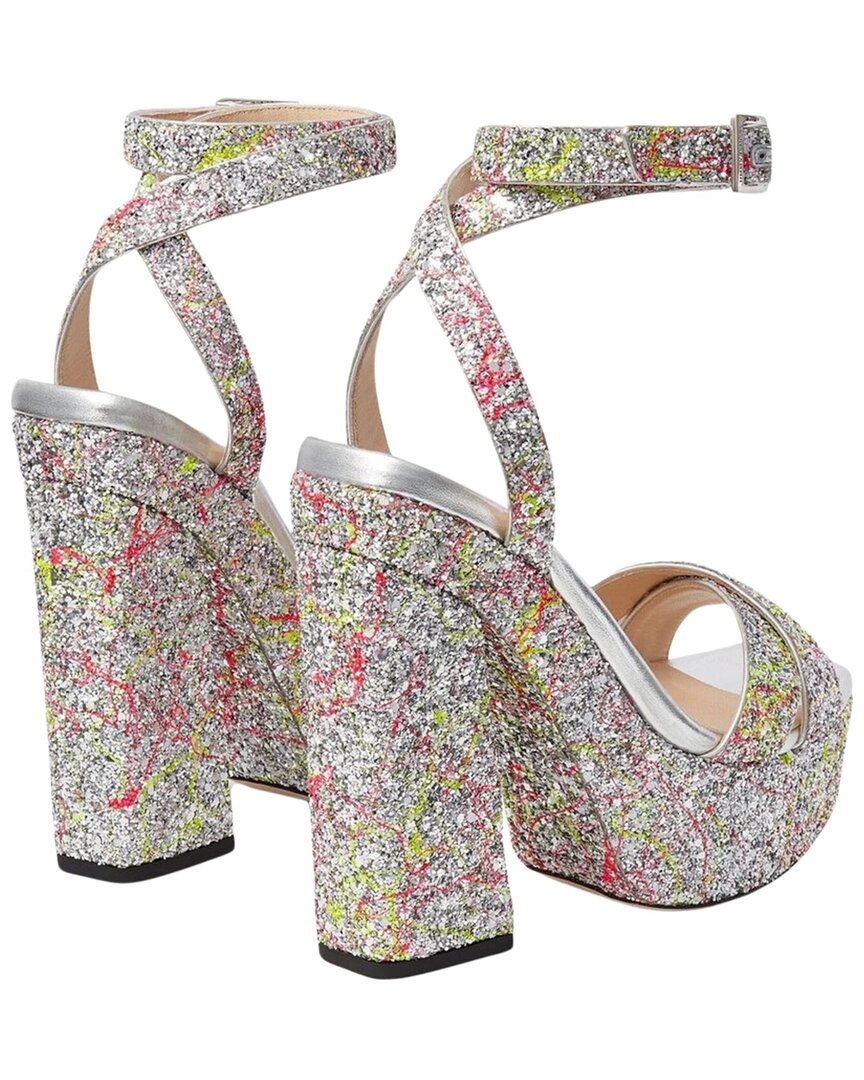 Jimmy Choo Gaia 140 Sandal, мультиколор — фото 3