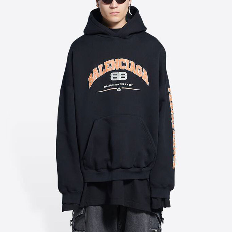 Толстовка Balenciaga Maison, черный — фото 3