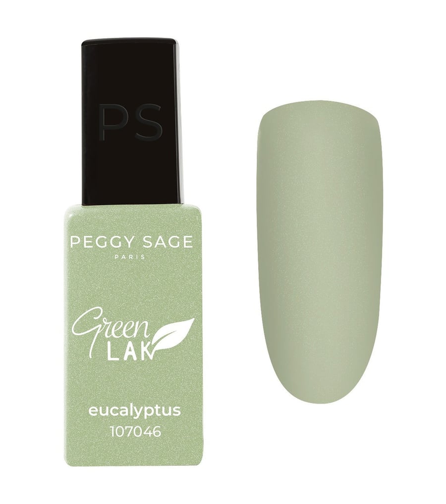 

Зеленый лак для ногтей LAK Eucalyptus Classic UV/LED 10 мл Peggy Sage