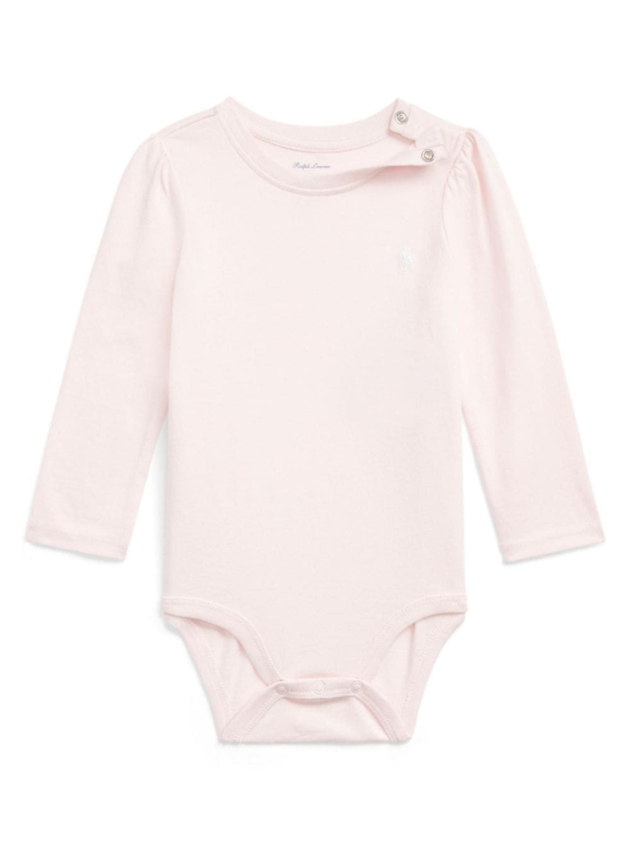 

Ralph Lauren Kids боди с вышивкой Polo Pony, розовый