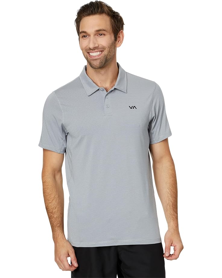 

Поло RVCA Sport Vent Polo, цвет Chalk Stripe