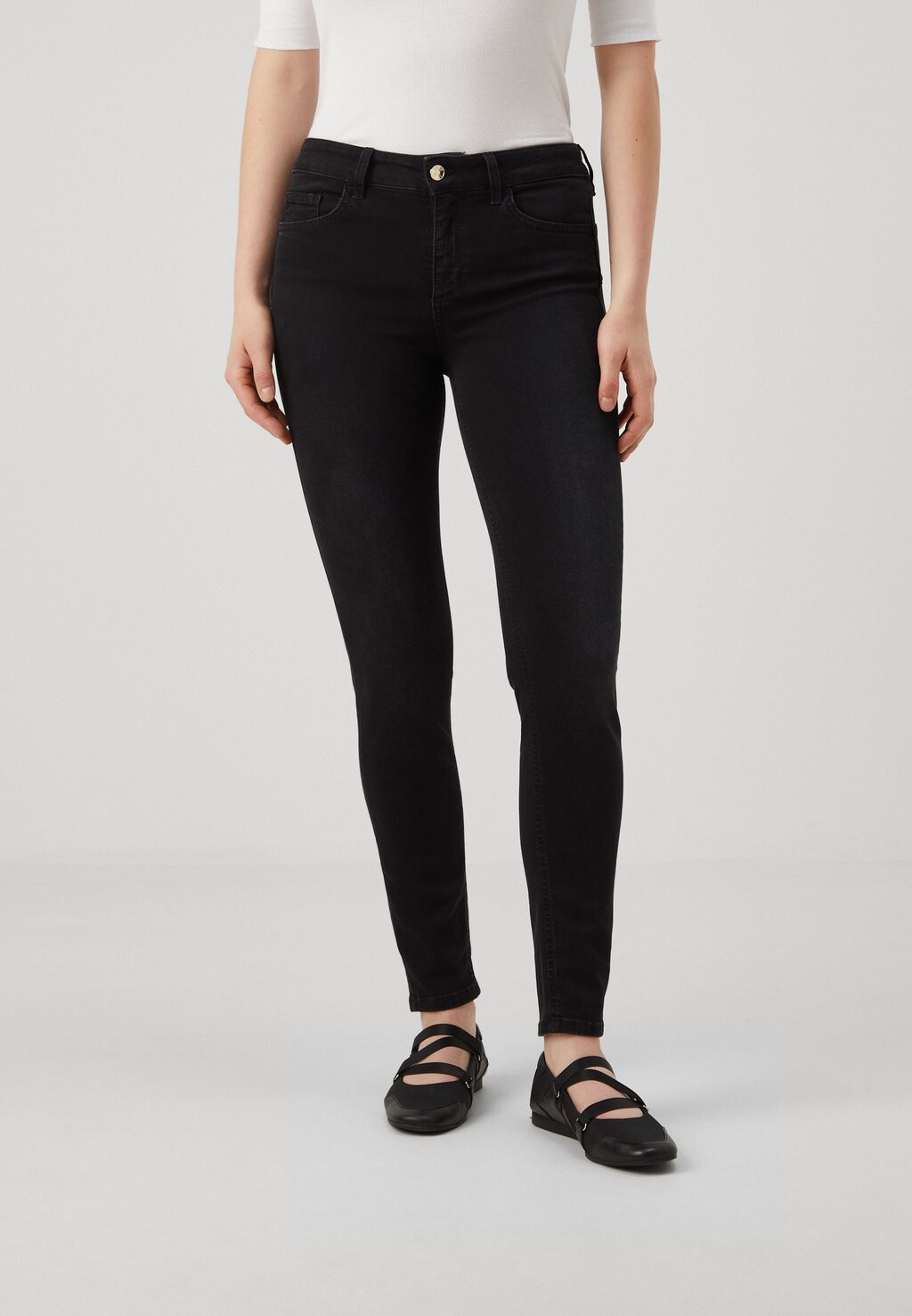 

Джинсы скинни UP DIVINE LIU JO, цвет Denim Nero Normal Wash