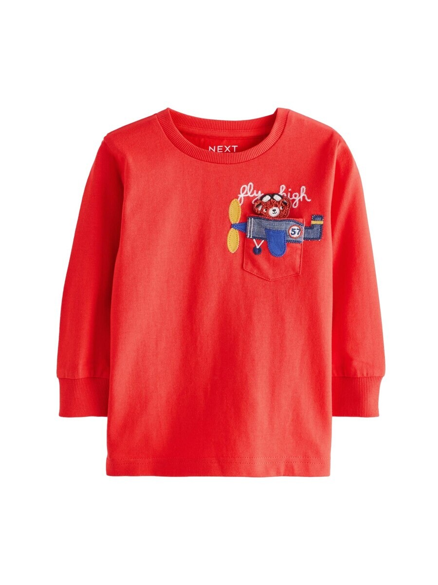 

Лонгслив Next Shirt, красный