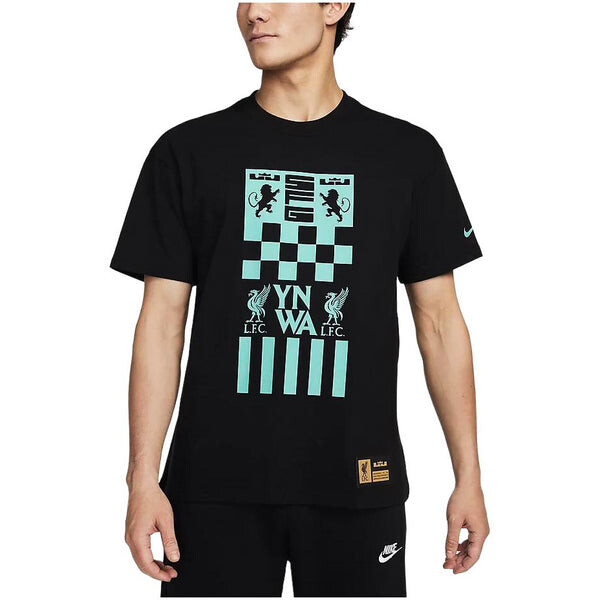 Футболка lebron x liverpool fc max90 футболка размер азия Nike, черный — фото 3