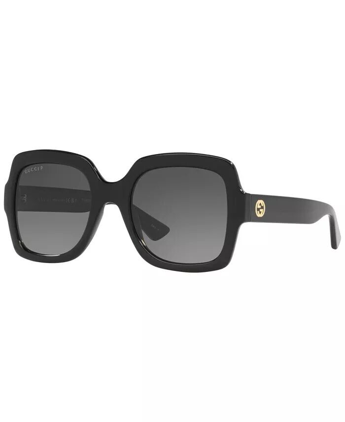 

Женские поляризованные солнцезащитные очки Gucci, черный