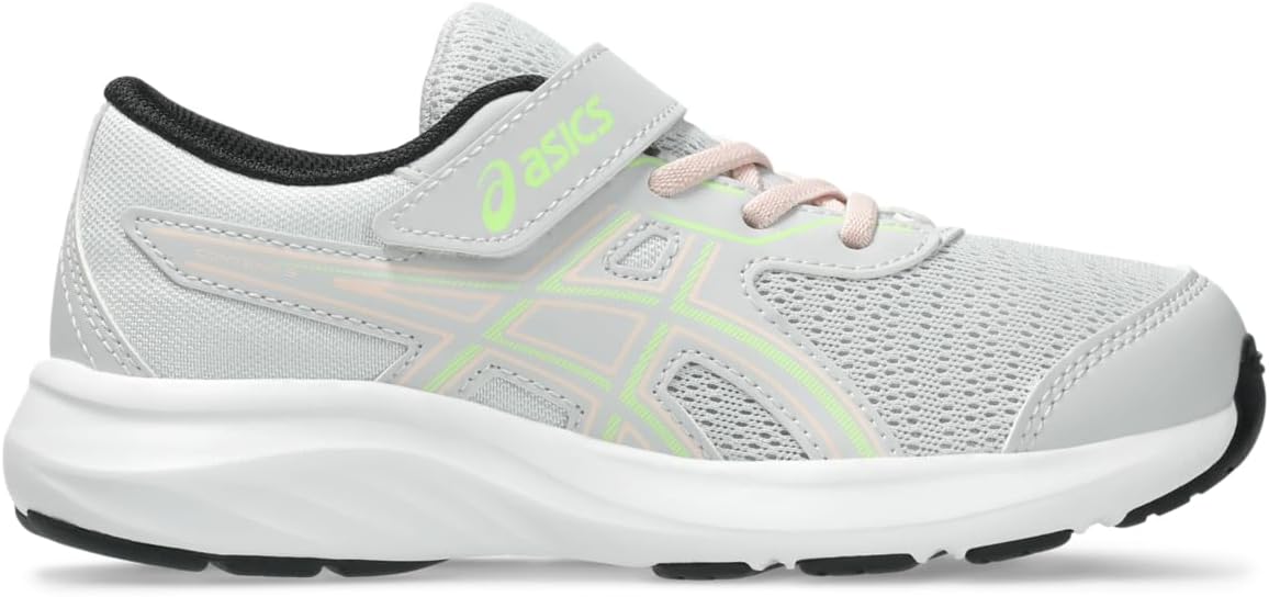 Кроссовки ASICS Boys Contend 9 Ps (для малышей/детей младшего возраста), зеленый/серый