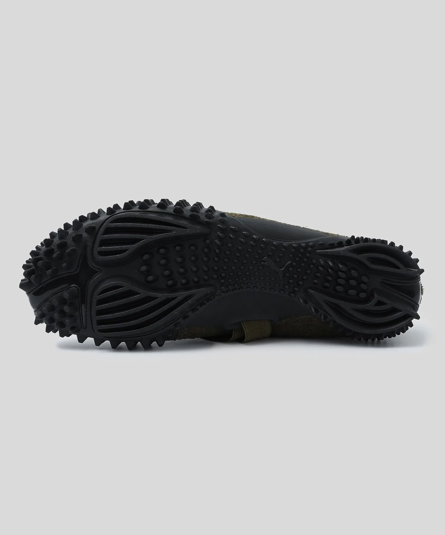 Мужские кроссовки из натуральной кожи PUMA MOSTRO UNLINED оливковые — фото 3