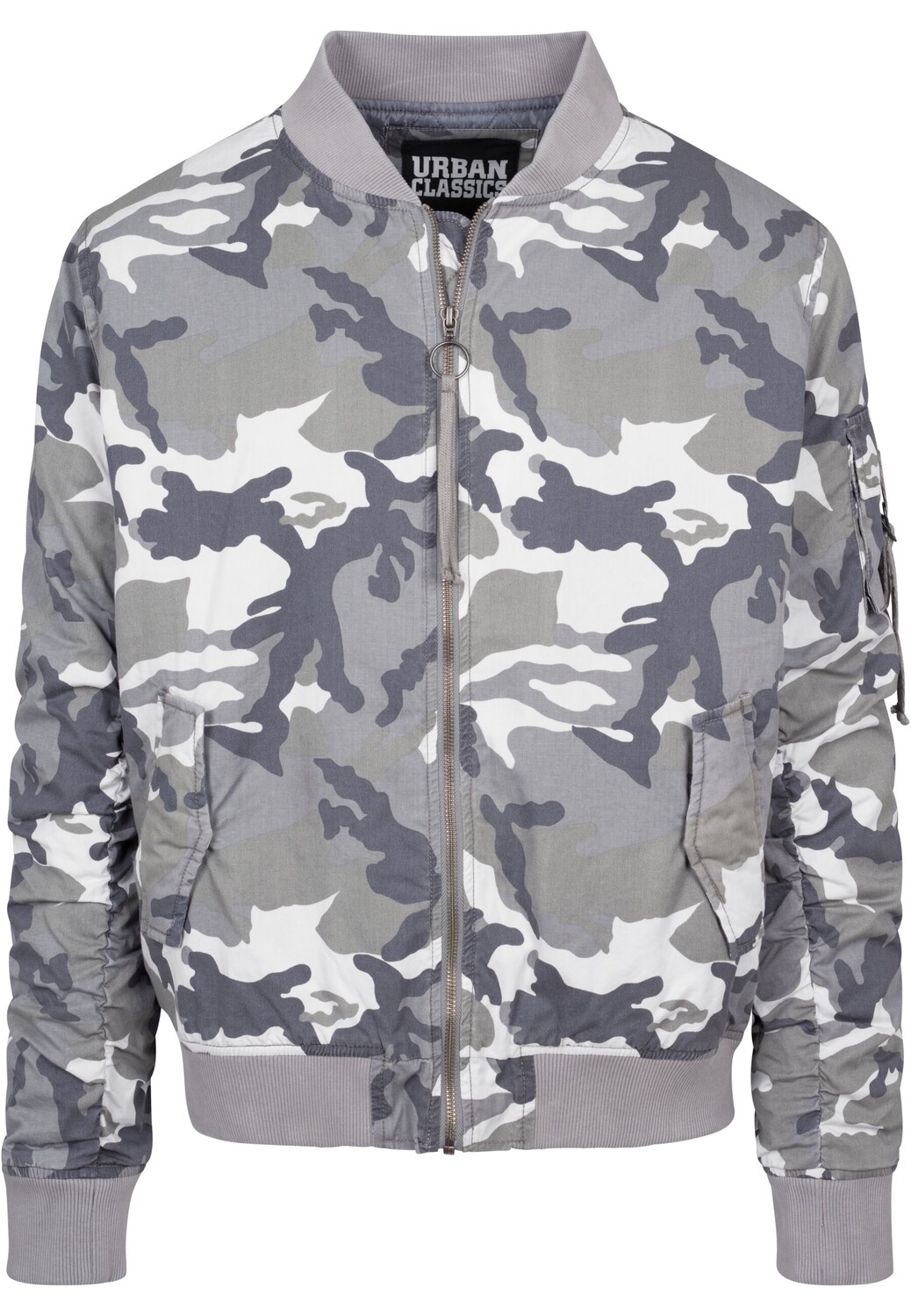 

Куртка Urban Classics Bomberjacken, цвет snow camo