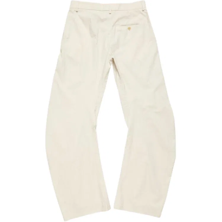 Широкие брюки Acne Studios Ecru — фото 3