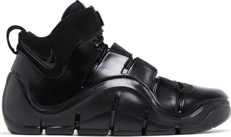 

Кроссовки Zoom LeBron 4 'Black Anthracite' 2023, черный