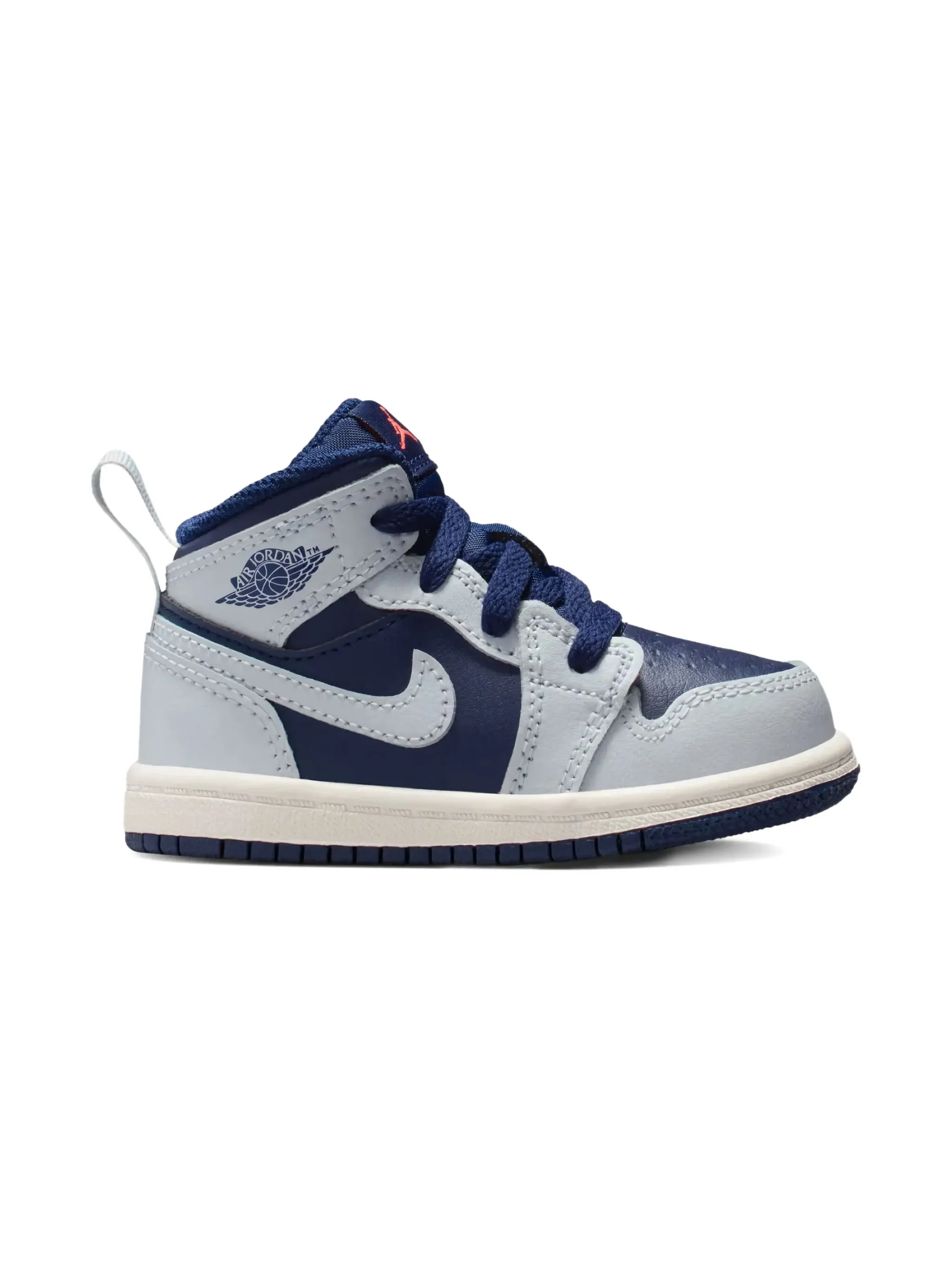 

Кроссовки Air Jordan 1 Mid Jordan Kids, синий