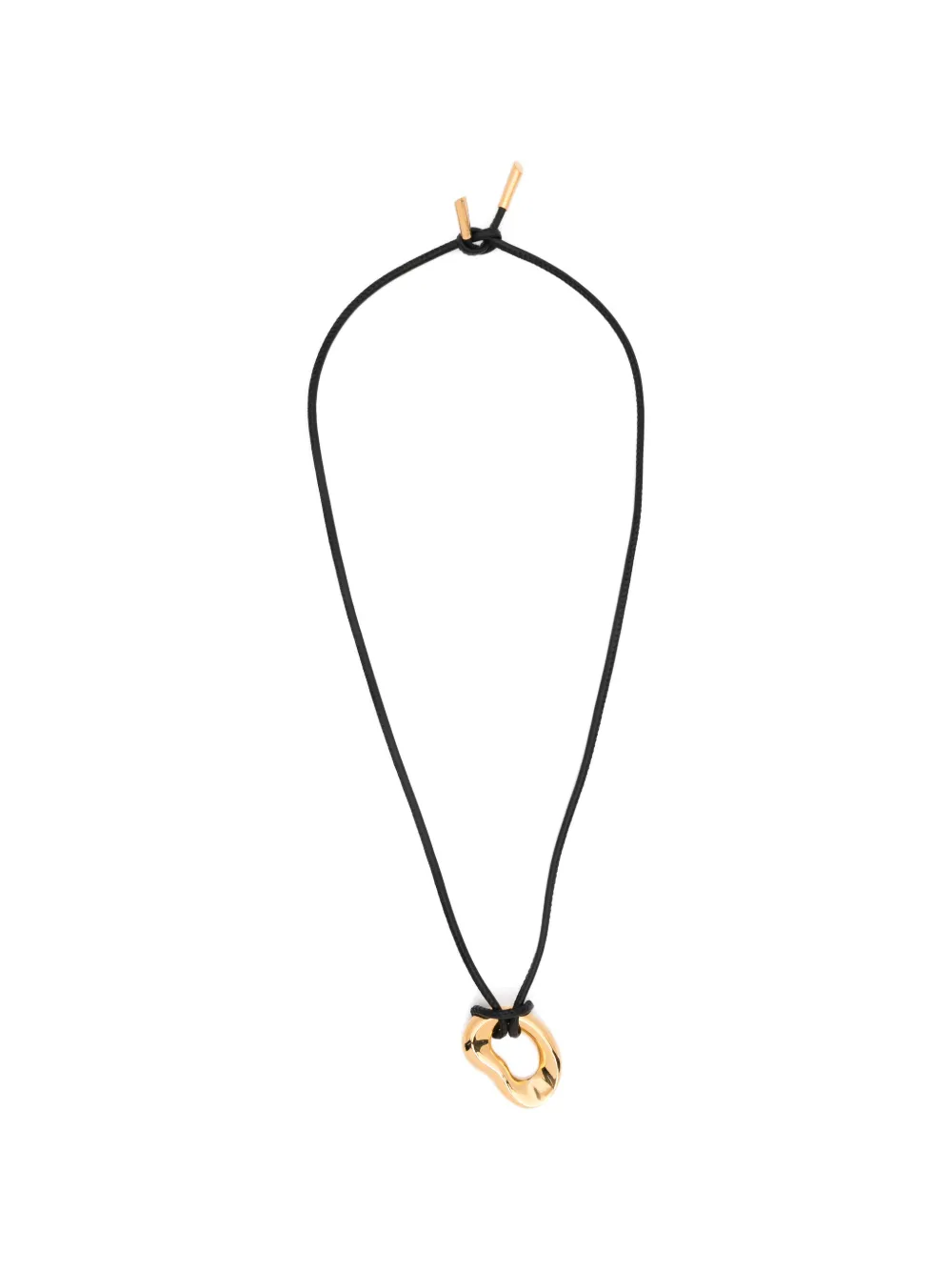 

Кожаное ожерелье с подвеской Shima Charlotte Chesnais, золотой