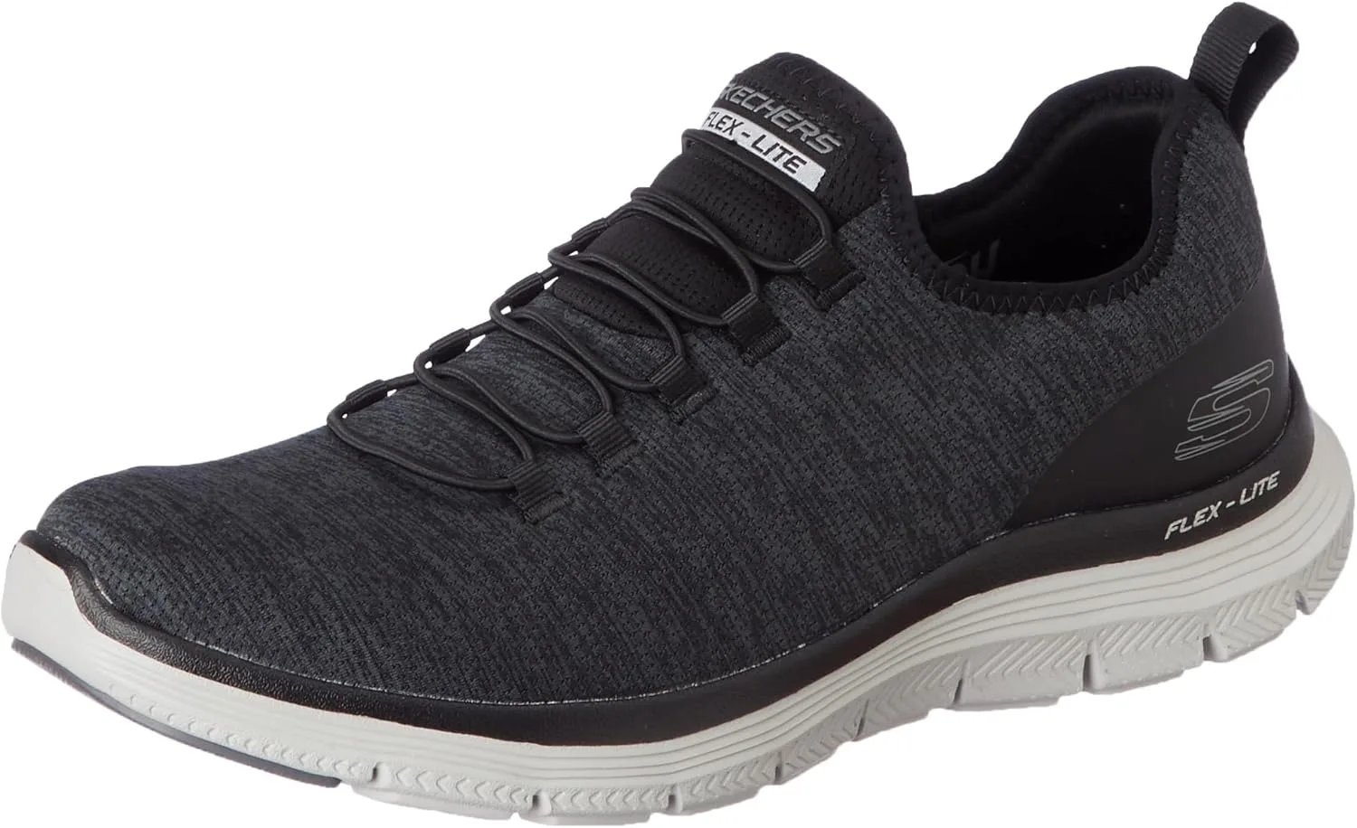 Мужские кроссовки Skechers Flex Advantage 4.0 Voracity Oxford, черный/серый