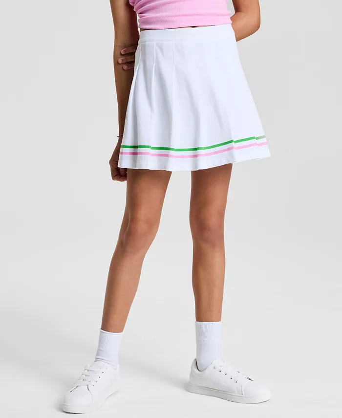 

Юбка теннисная полосатая Big Girl Epic Threads, белый