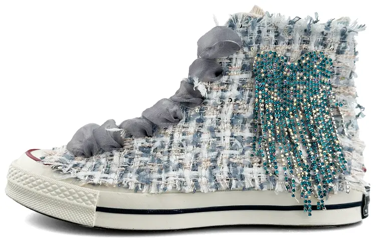 

1970-е годы. Кеды унисекс с высоким берцем, серые Converse