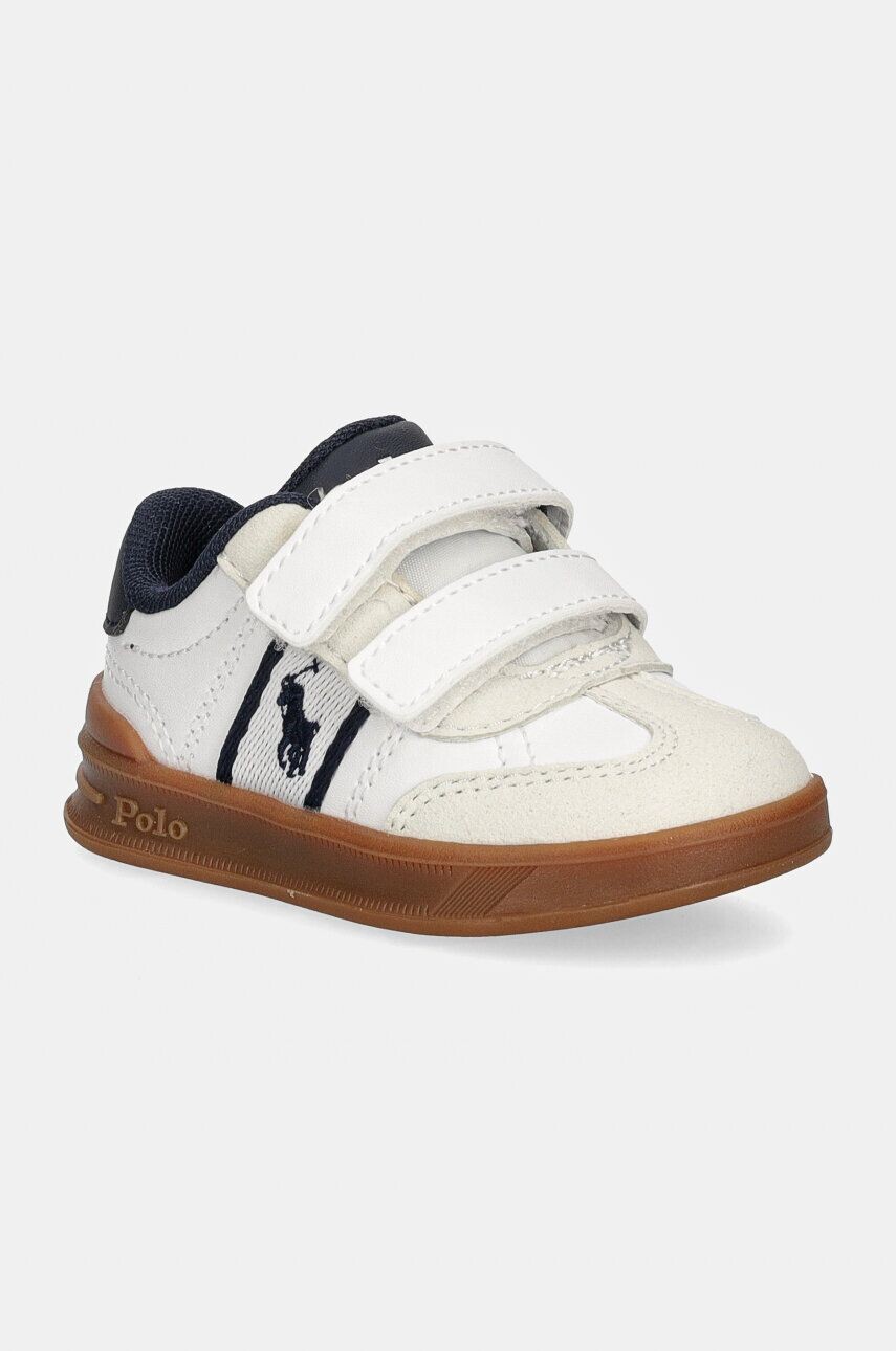

Детские кроссовки Polo Ralph Lauren HERITAGE COURT III EZ T-TOE, белый