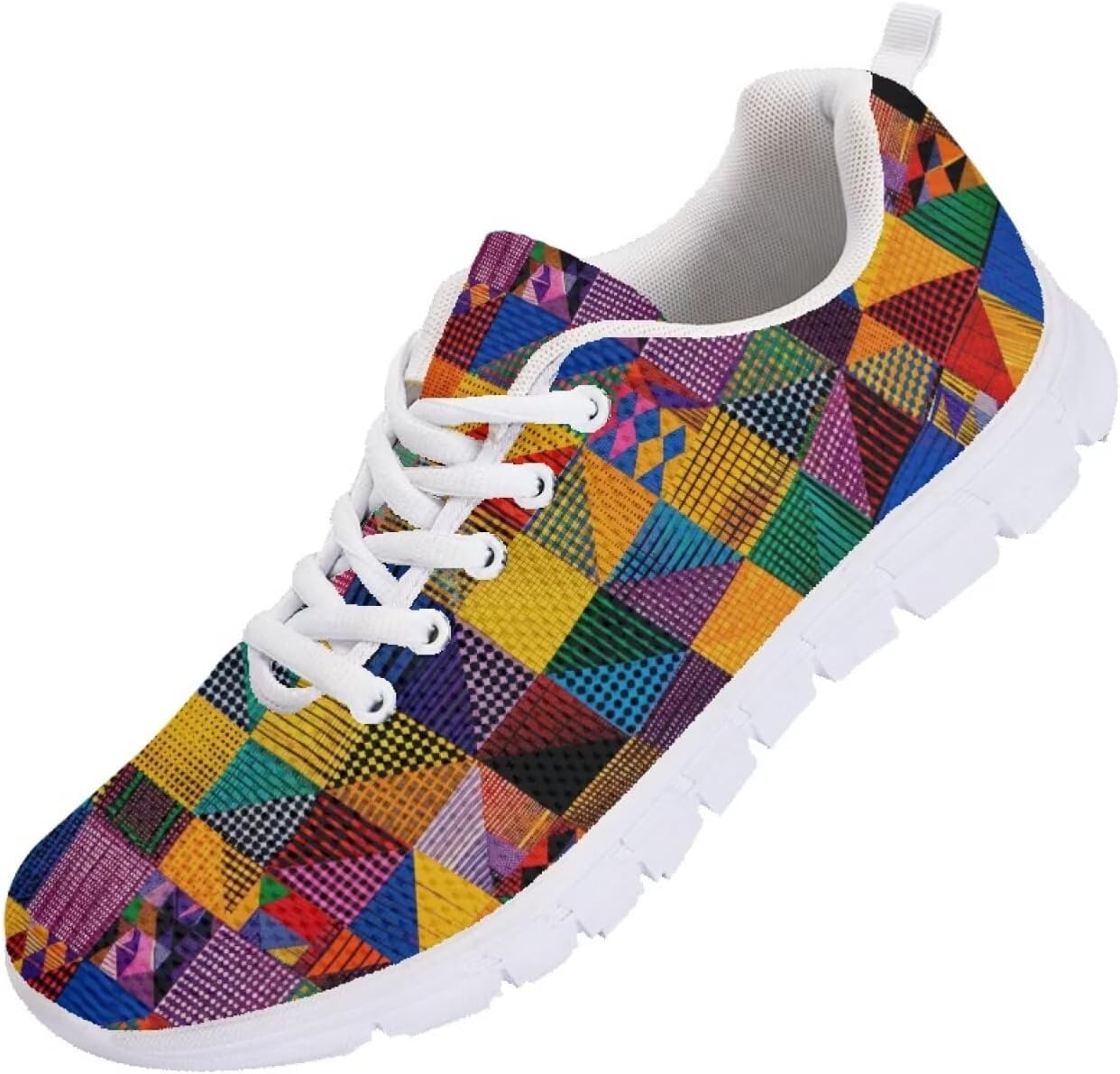 

Мужские кроссовки Funnydude с забавным принтом 2025 года Легкие дышащие удобные спортивные туфли, African