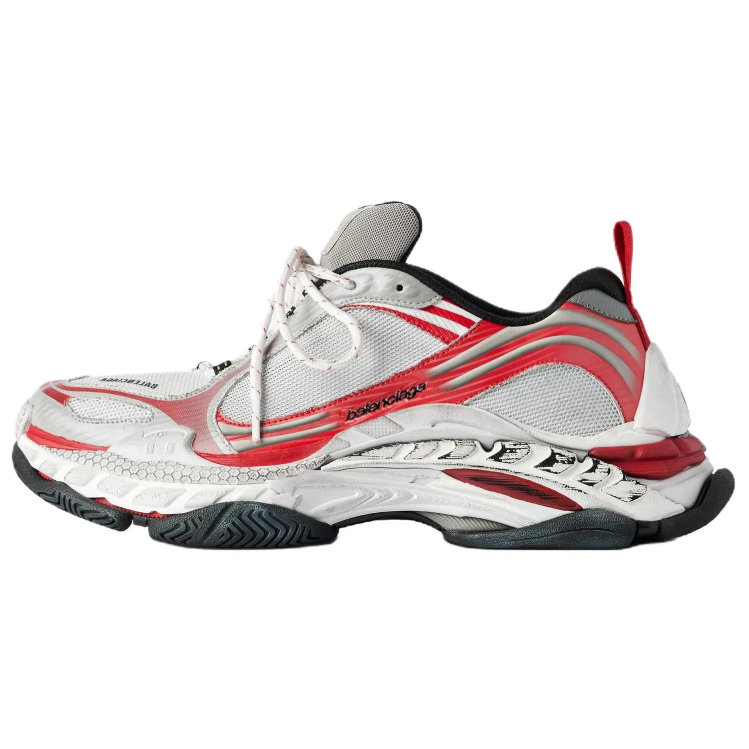 Кроссовки Chunky Sneakers Balenciaga Triple S .2 Low Red