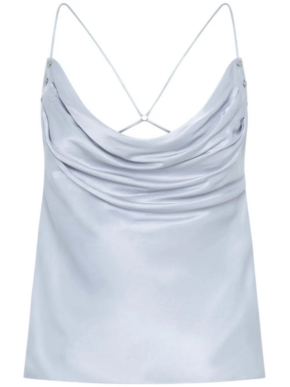 

Топ Rivet с воротником-хомут Dion Lee, серый