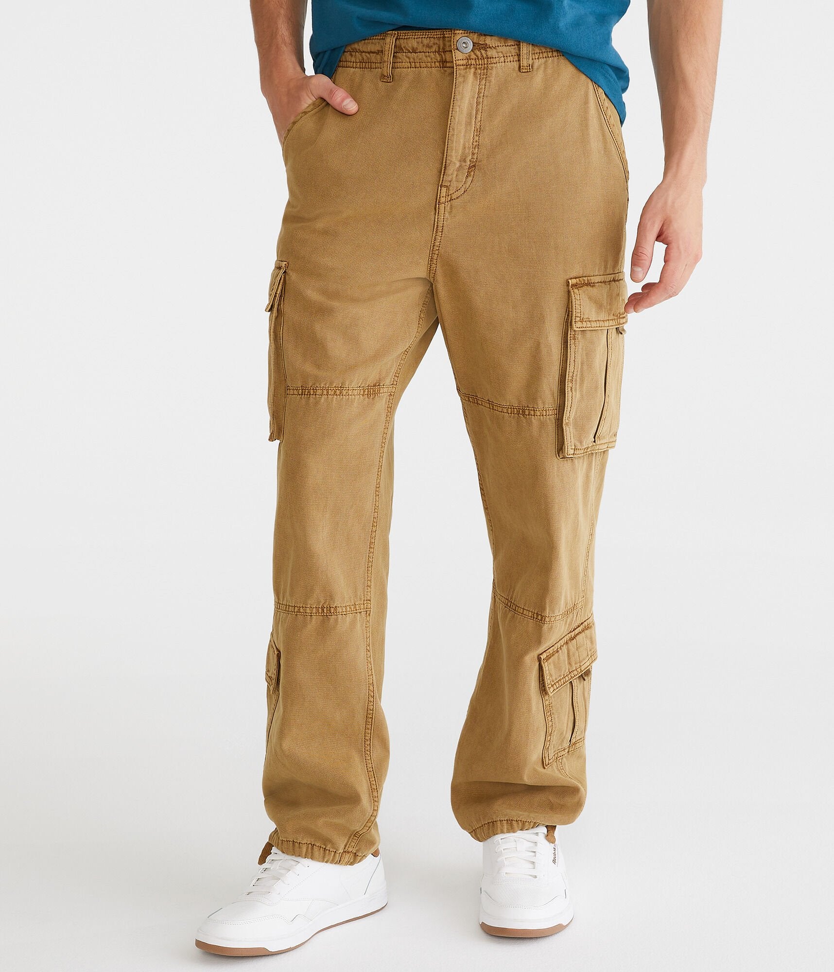 

Aeropostale Мешковатые брюки-карго, коричневый