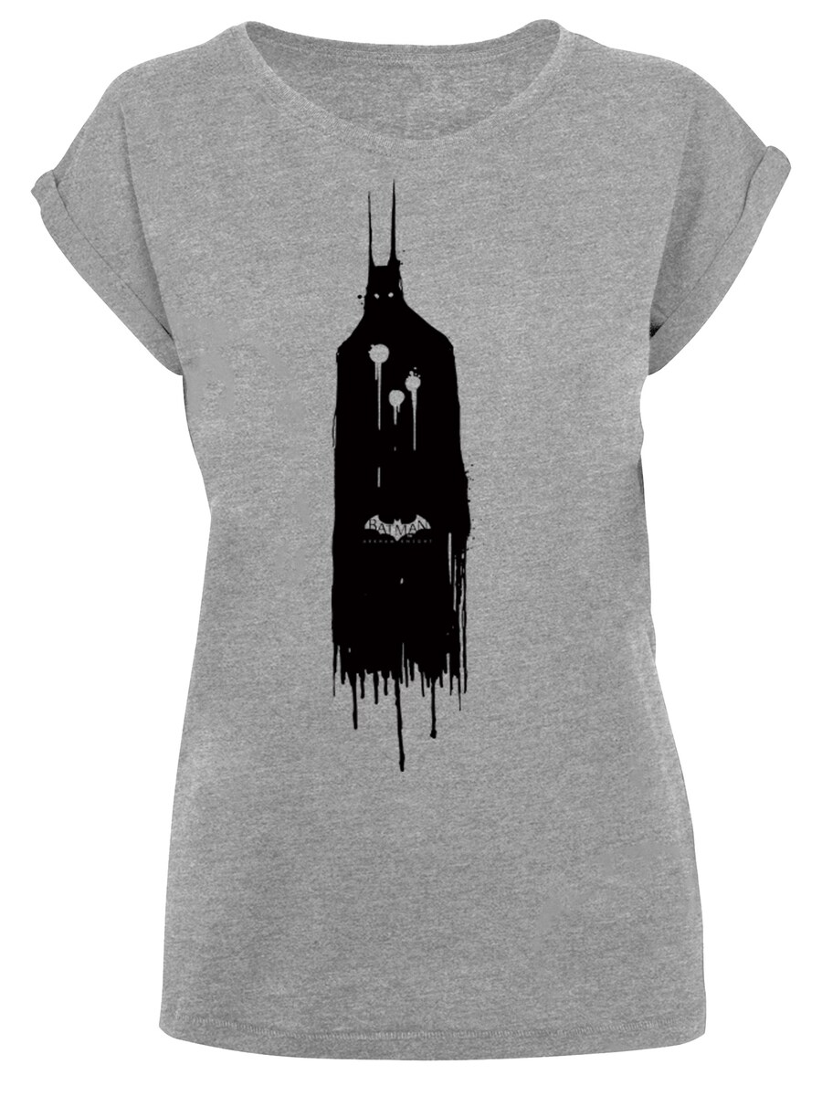 

Рубашка F4NT4STIC DC Comics Superhelden Batman Arkham Knight Ghost, пятнистый серый
