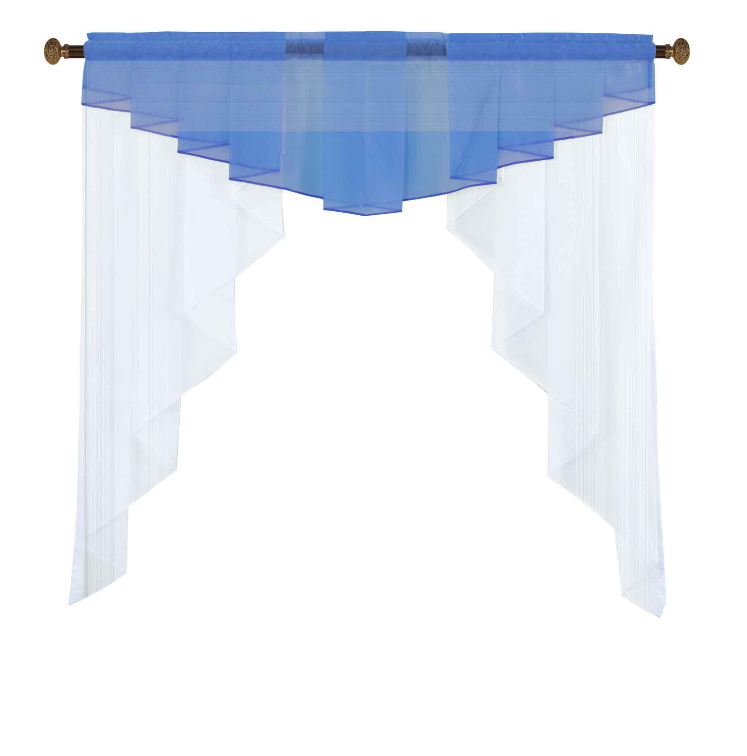 

Шторы disc curtain meissen Gardinenbox, синий