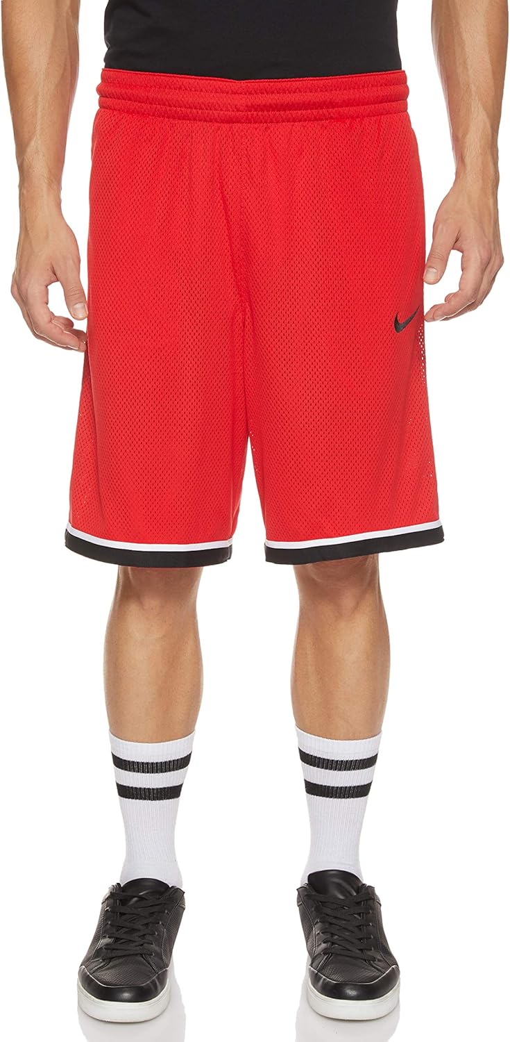 

Мужские баскетбольные шорты Nike Dri-Fit Classic Mesh, University Rd/Blck/Blck