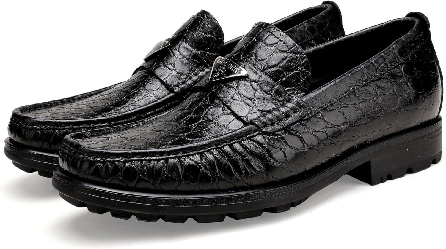 

Модные кожаные лоферы-пенни для мужчин Generic, коричневый