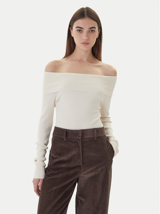 

Свитер regular fit 3M0813C Kontatto, экрю