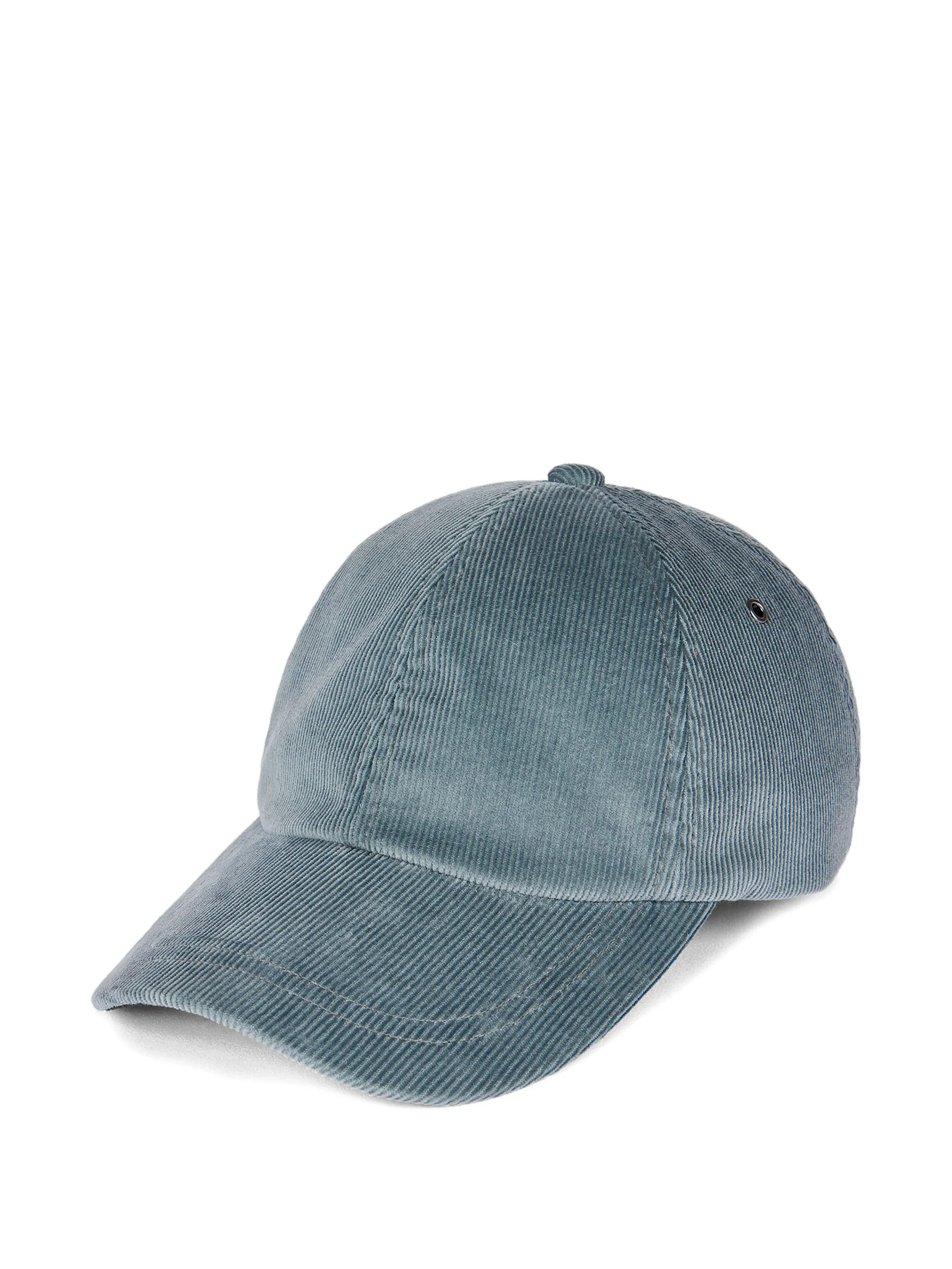 

Вельветовая кепка с ремешком в полоску Paul Smith, синий